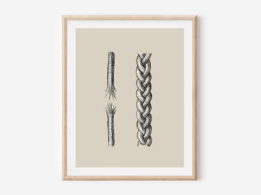 A cord of three strands is not easily broken (Ecclesiastes 4:12) Digital download printable art